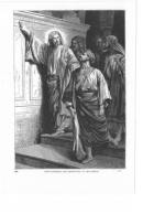 Jesus foretells the destruction of the temple, Alexandre Bida, 1874